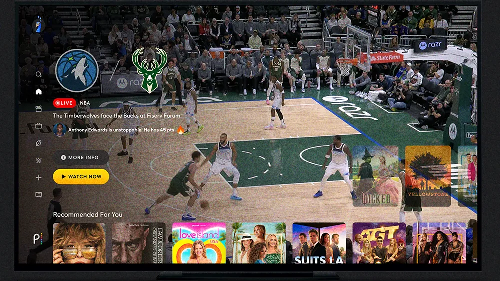 NBCUniversal bets on NBA to transform Peacock into a sports streaming powerhouse