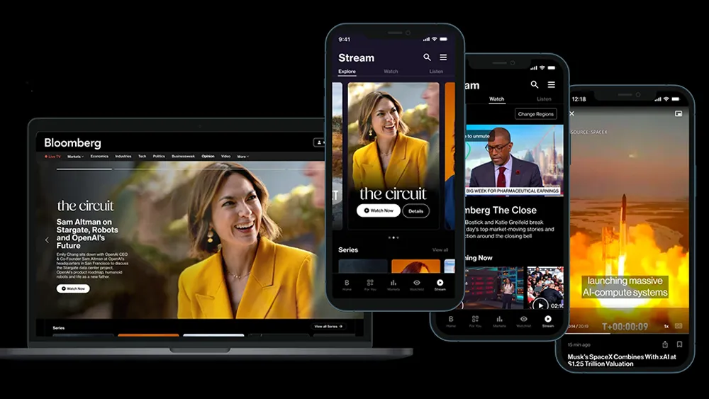 Bloomberg Rolls Out Premium Video Hub, Walls Off Content for Subscribers