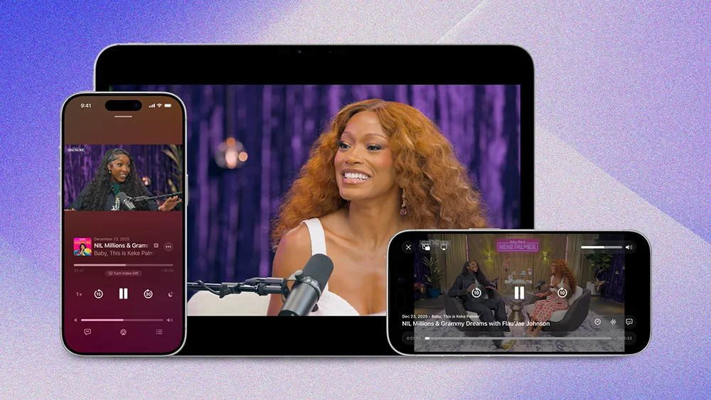 Apple Fires Back at YouTube and Spotify With Major Podcast Video Overhaul