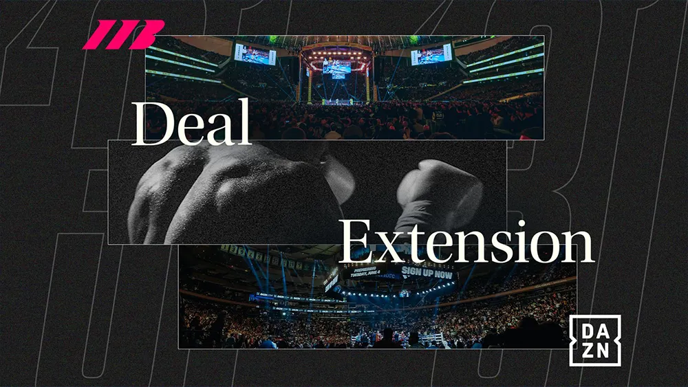 DAZN and Matchroom Go Another Five Rounds in Exclusive Boxing Deal