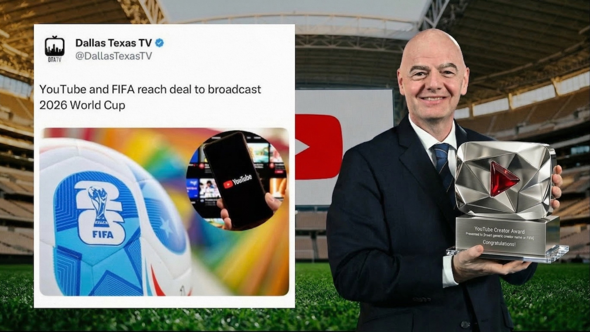 FIFA Adds YouTube as Preferred Platform for 2026 World Cup