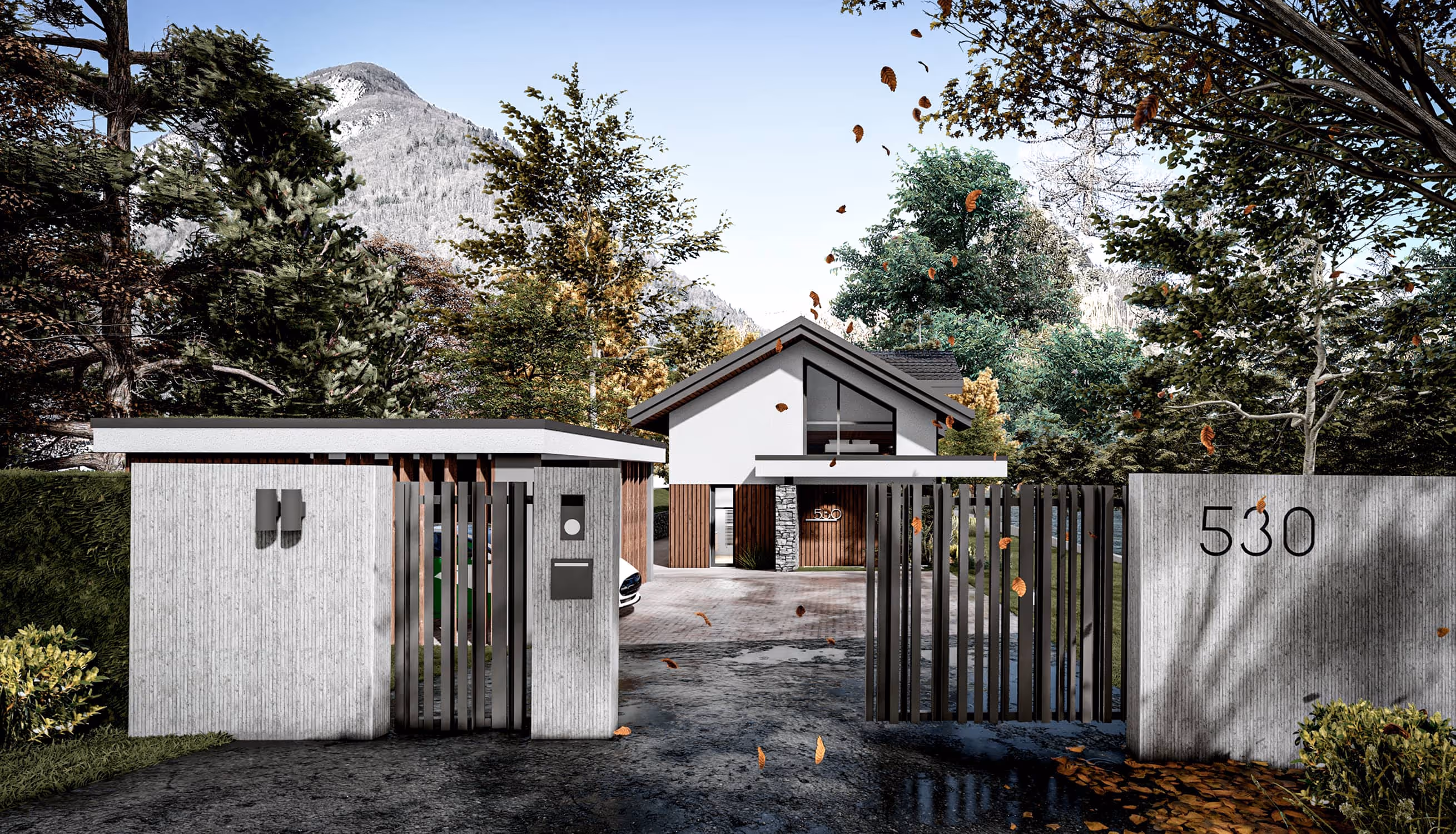 Villa contemporaine d’architecte à Annecy – 580 Rive Est