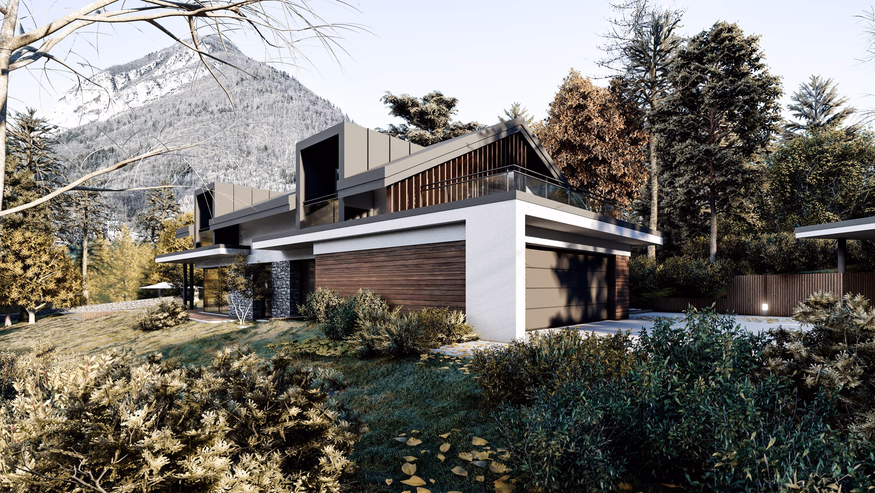 Villa d’architecte en lisière de forêt à Annecy – 580 Rive Est