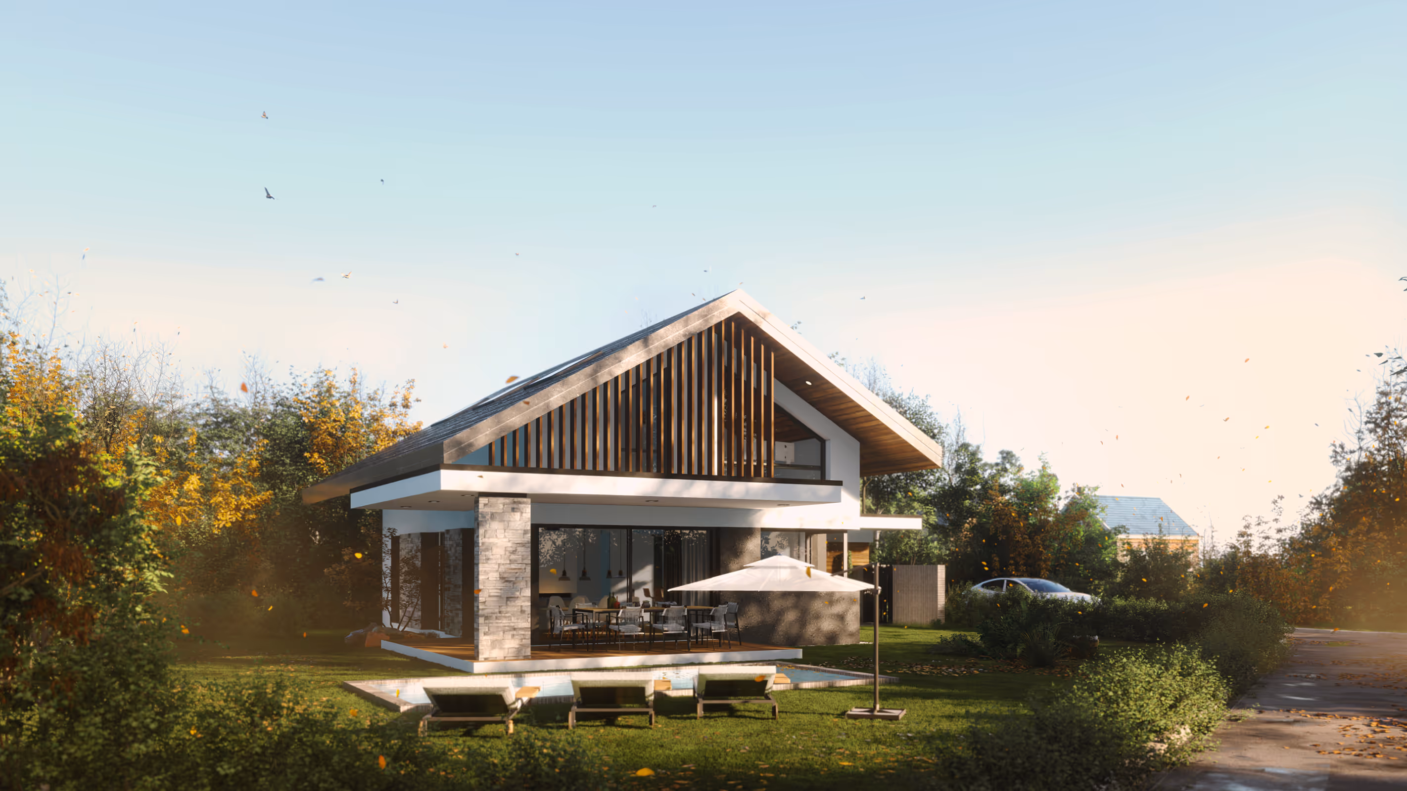 Villa Kalma à Annecy – Architecture contemporaine et intégration naturelle par 580 Rive Est
