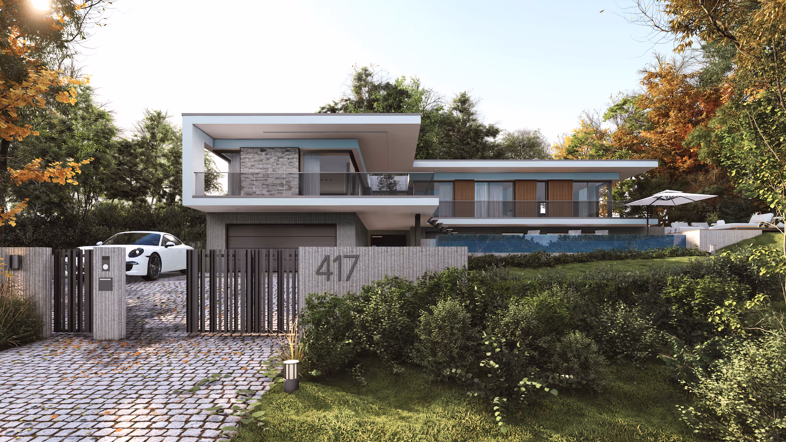 Villa Z – Maison contemporaine sur terrain en pente à Annecy | 580 Rive Est