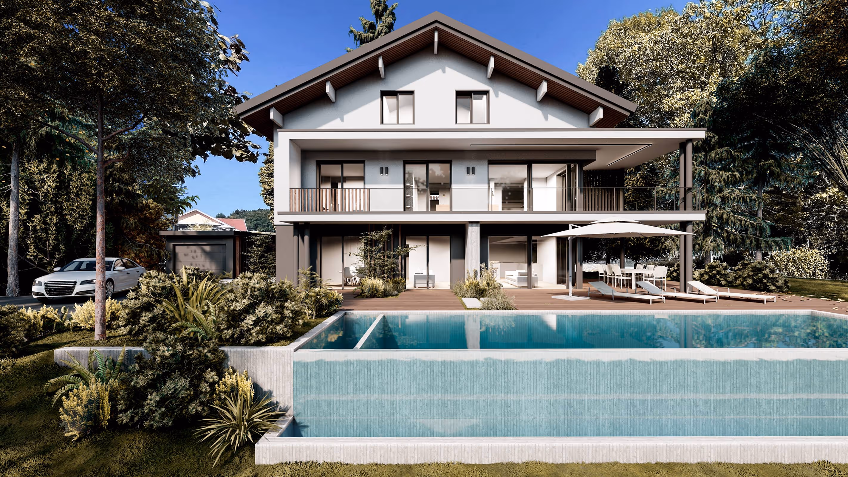 Villa ER – Rénovation contemporaine à Annecy | 580 Rive Est Architectes
