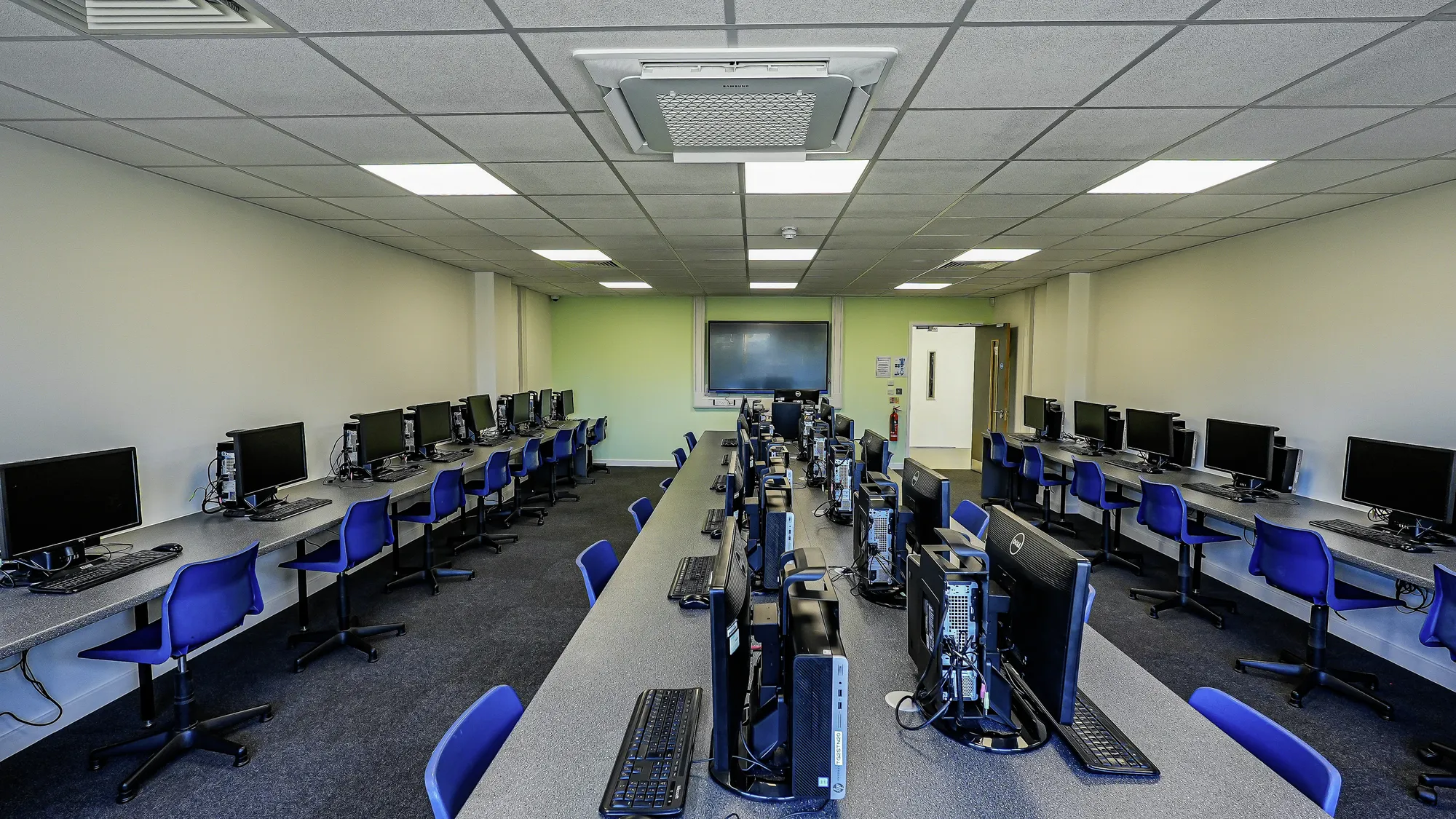 Rooks Heath, Harrow: one of the new IT rooms with computer workstations