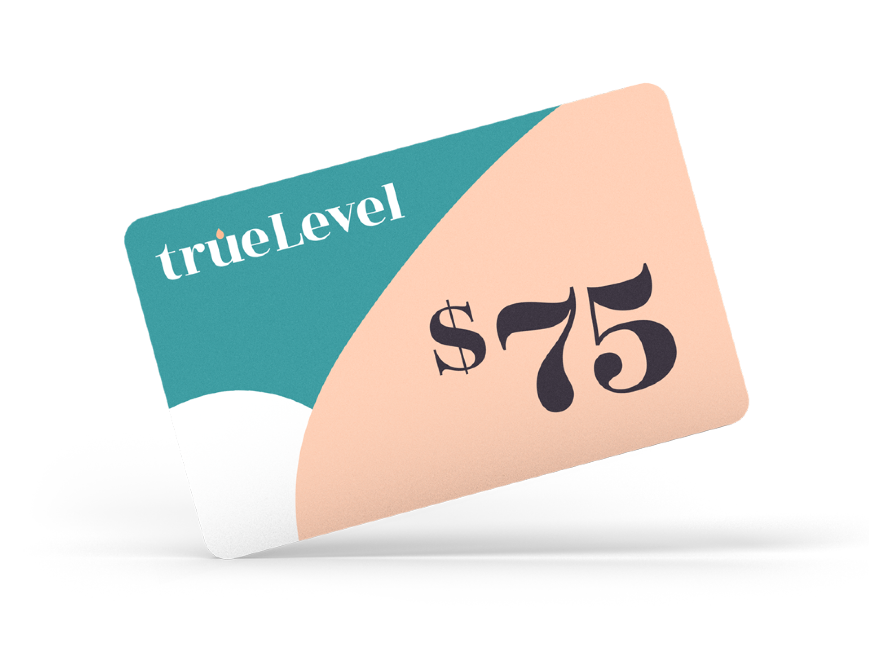 Illustration of a $75 gift card