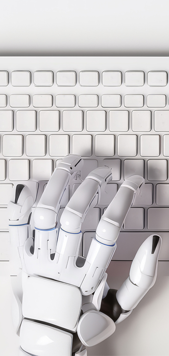 KI Hand – ENQORE – Making AI work for business