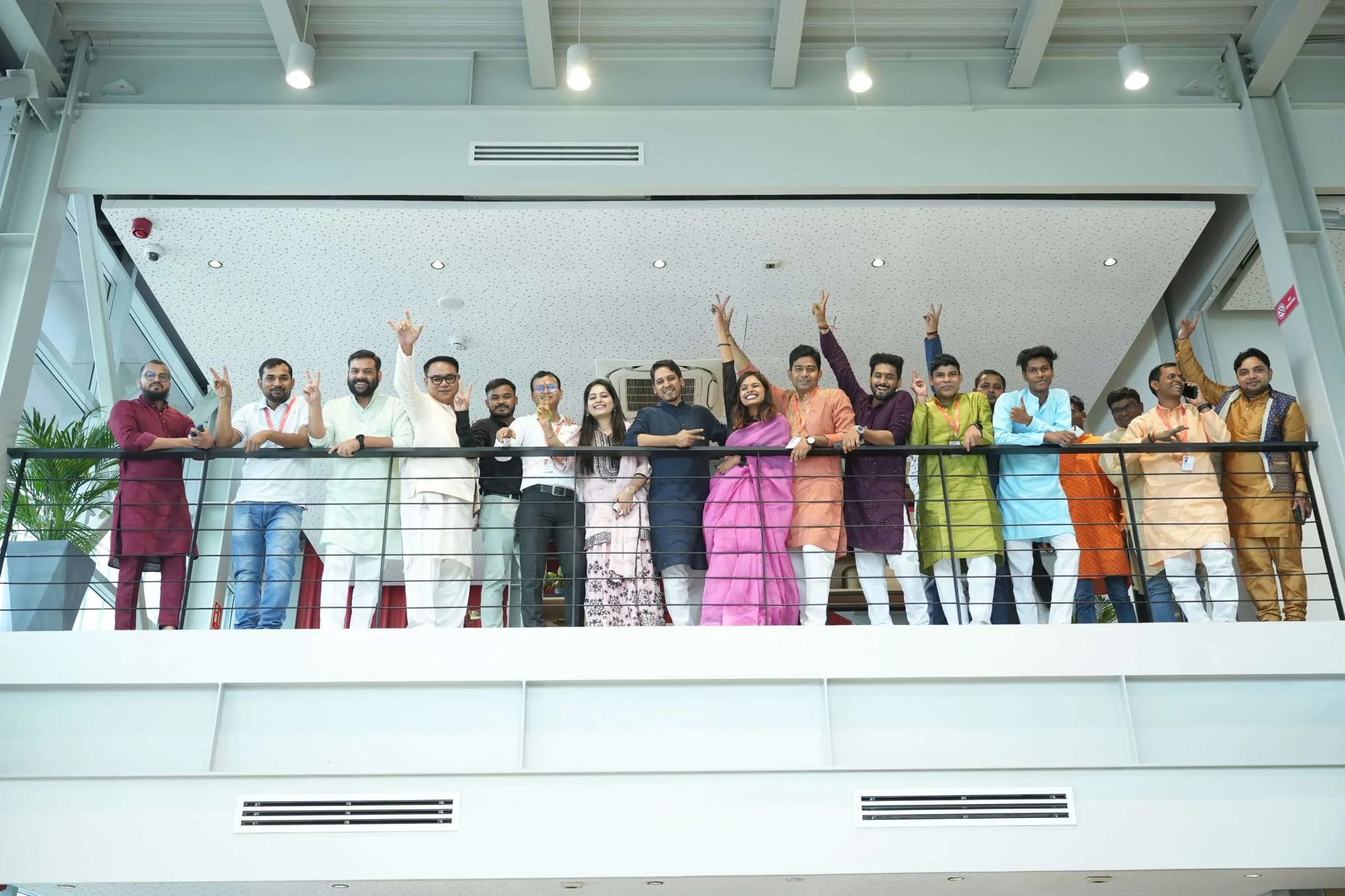 AFC Furniture Solutions Receiveing an award