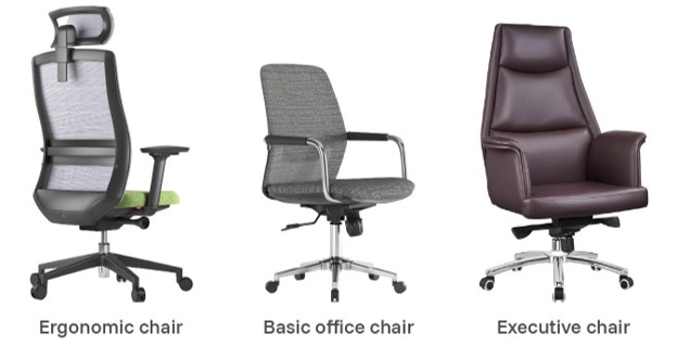 OfficeChair vs Ergonomic Chair vs Executive Chair