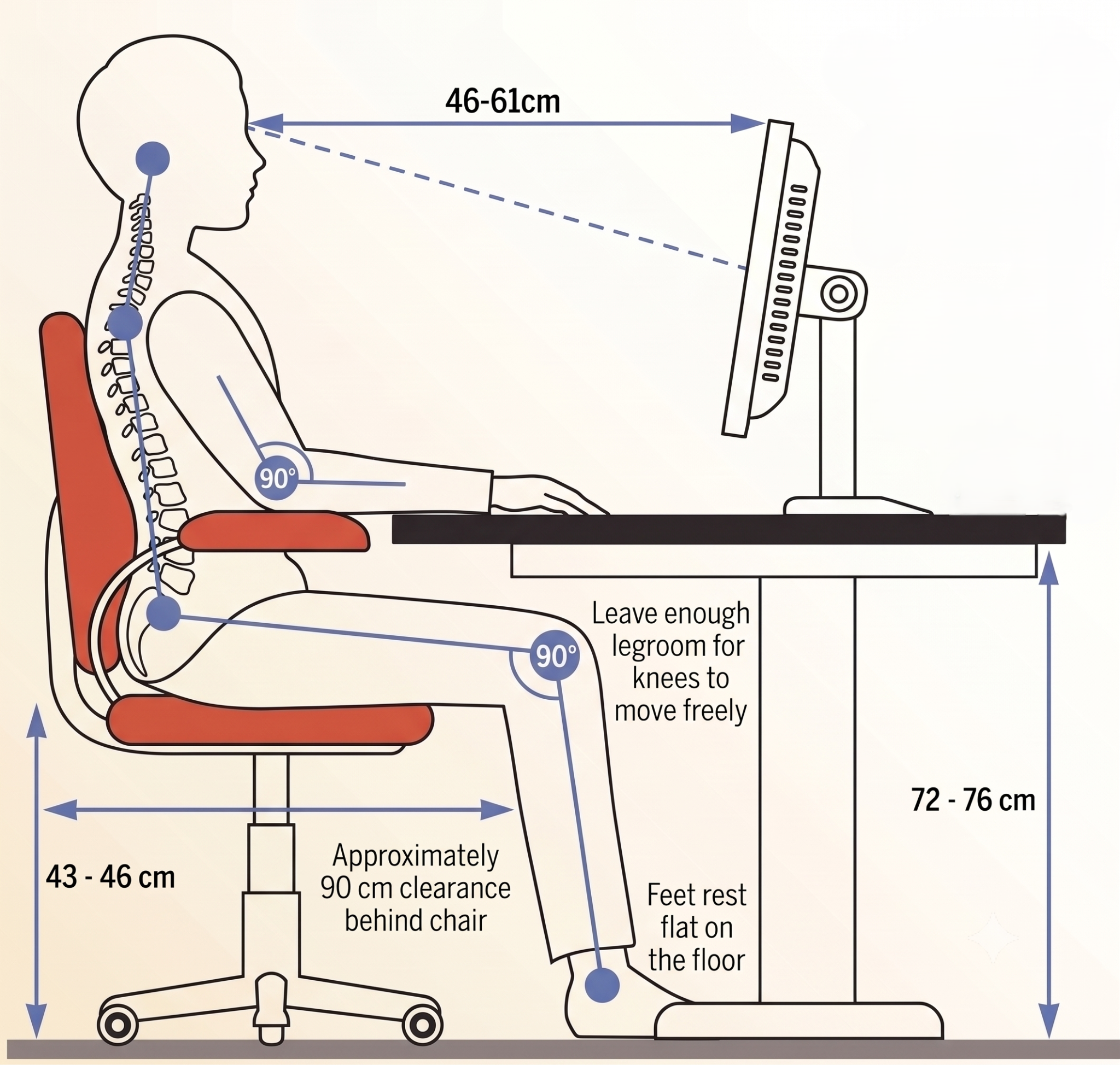 Standard Office Table Height