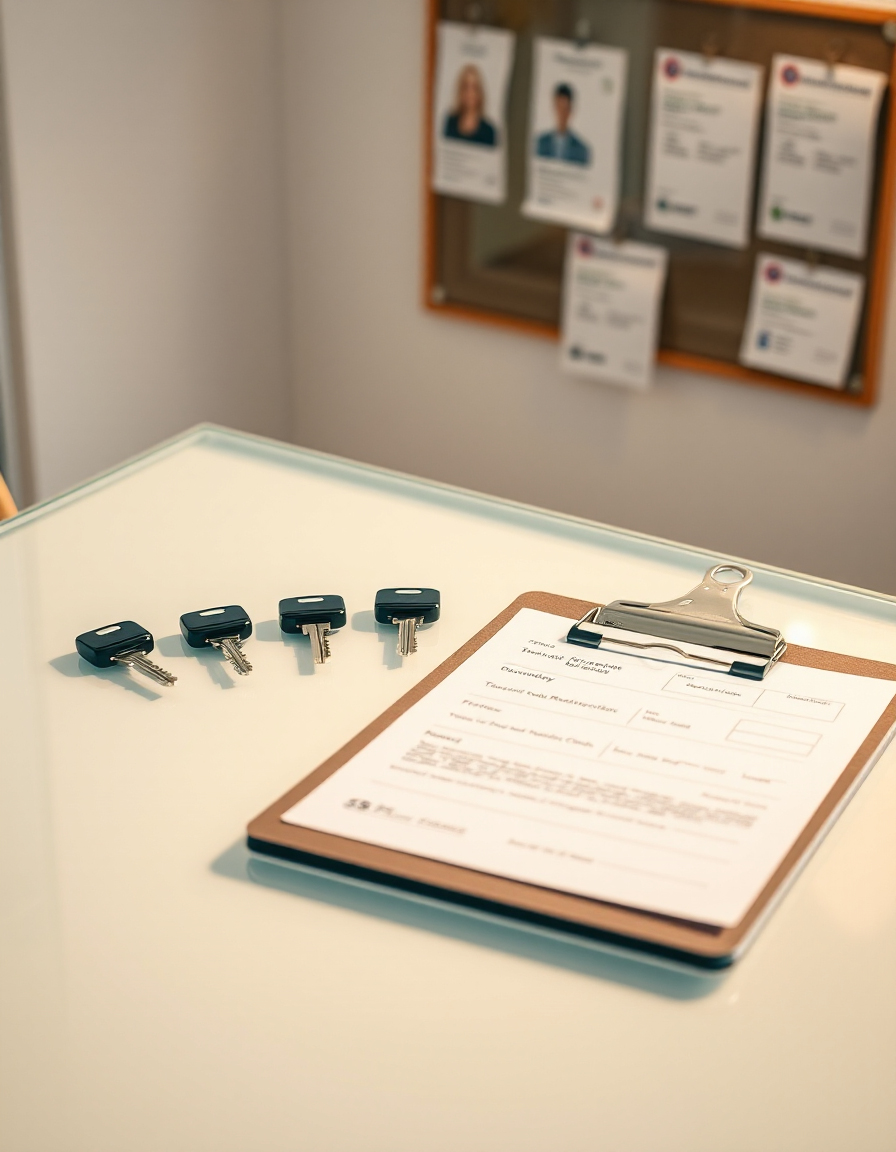 Tenancy Application Processing, Selection and Contract Signature