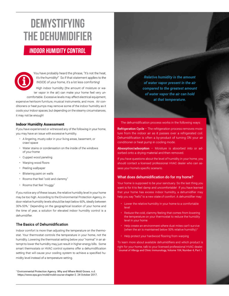 Dehumidifiers Explained