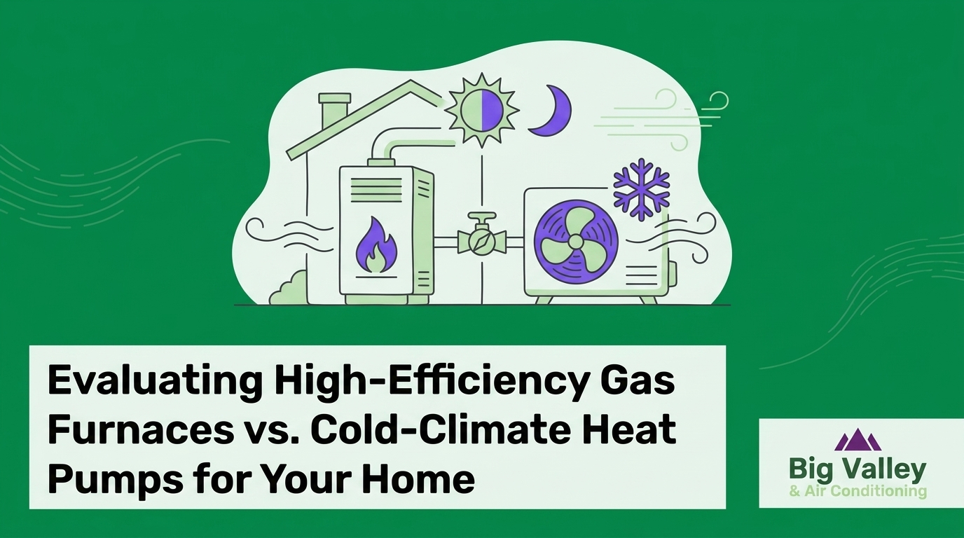 Evaluating High-Efficiency Gas Furnaces vs. Cold-Climate Heat Pumps for Your Home