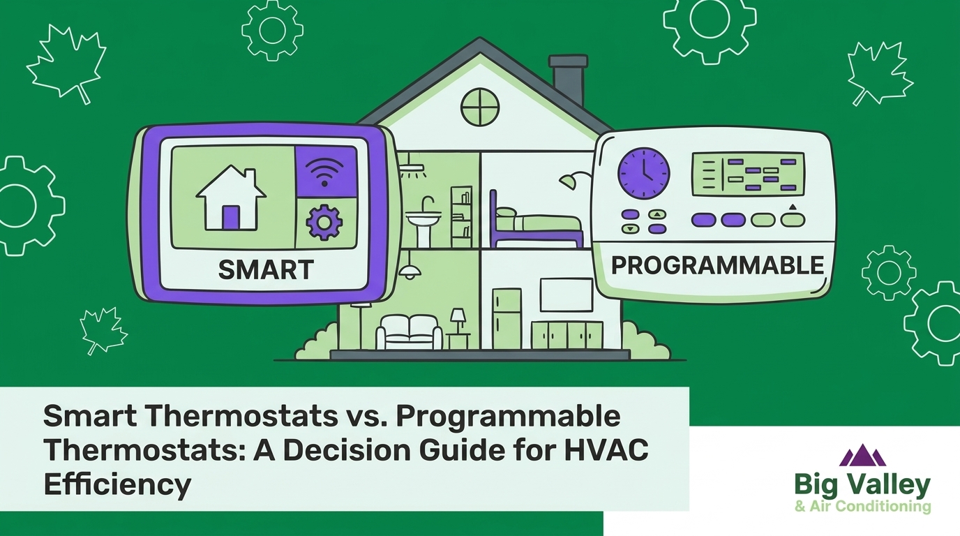 Smart Thermostats vs. Programmable Thermostats: A Decision Guide for HVAC Efficiency