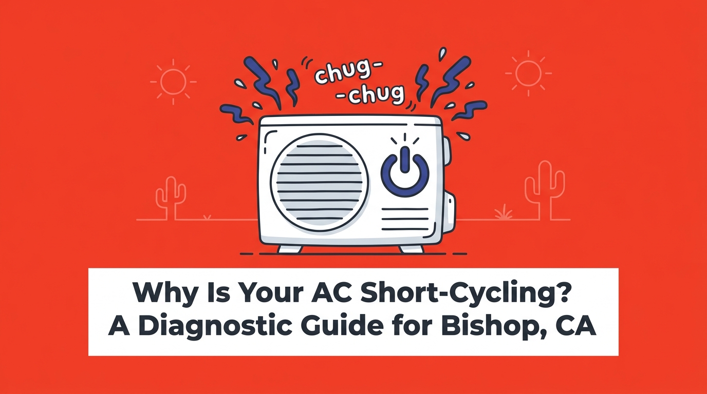 Why Is Your AC Short-Cycling? A Diagnostic Guide for Bishop, CA — featured image