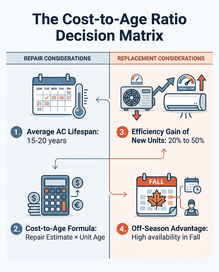 The Cost-to-Age Ratio Decision Matrix