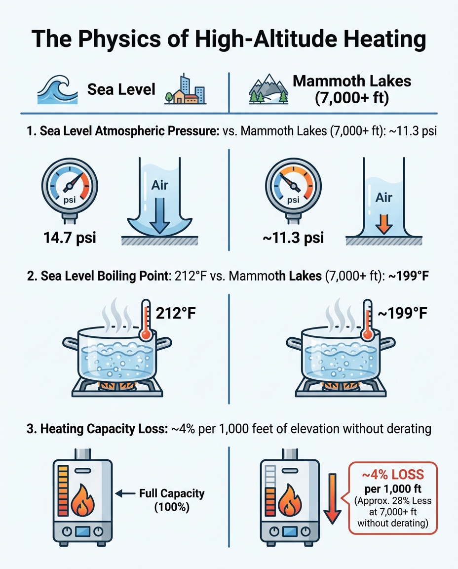 The Physics of High-Altitude Heating