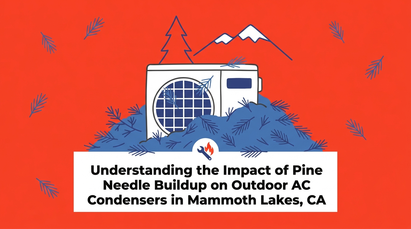 Understanding the Impact of Pine Needle Buildup on Outdoor AC Condensers in Mammoth Lakes, CA — featured image