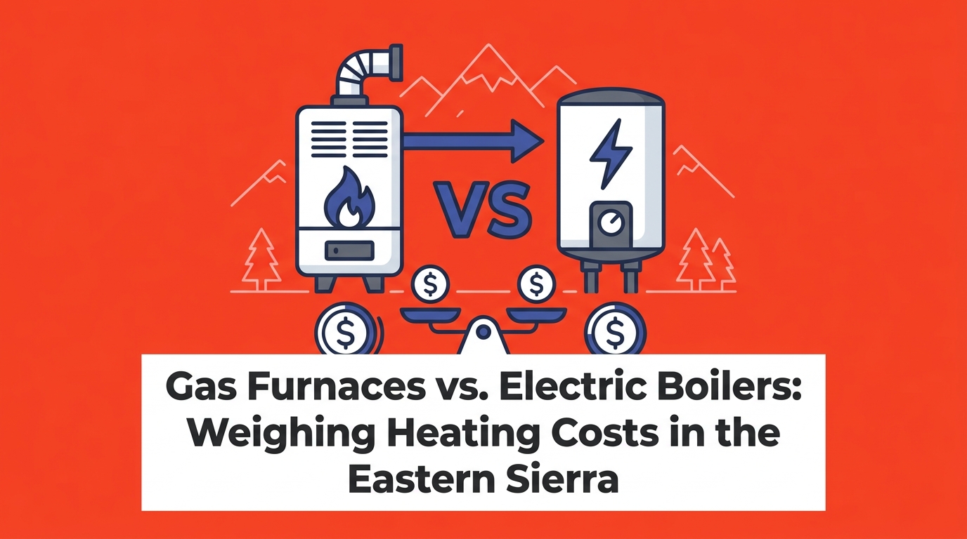 Gas Furnaces vs. Electric Boilers: Weighing Heating Costs in the Eastern Sierra — featured image