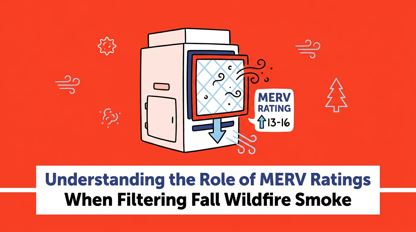 Understanding the Role of MERV Ratings When Filtering Fall Wildfire Smoke — featured image