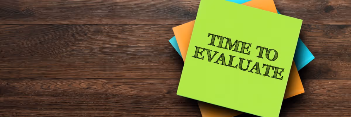Time to Evaluate