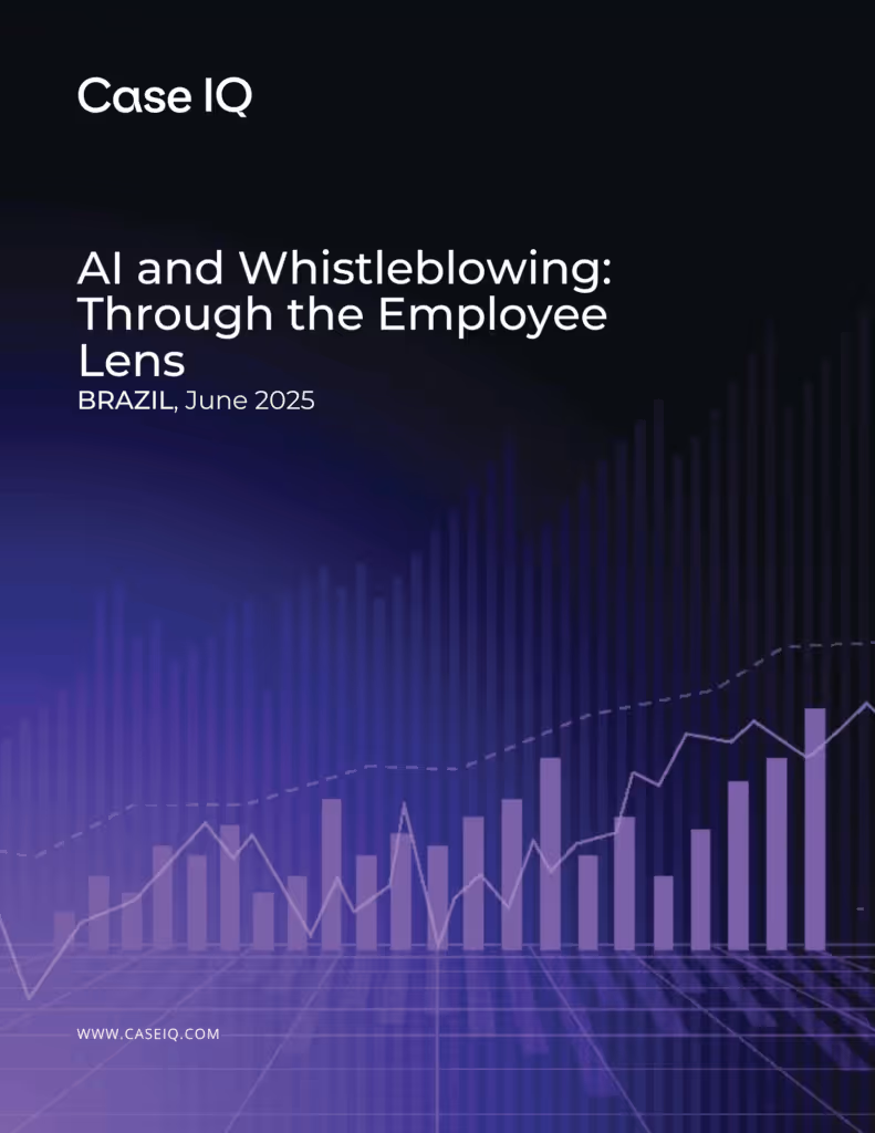 Case IQ research study AI and Whistleblowing pdf cover
