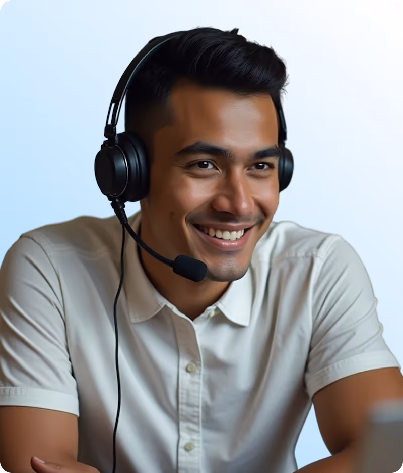 Virtual Assistant Man