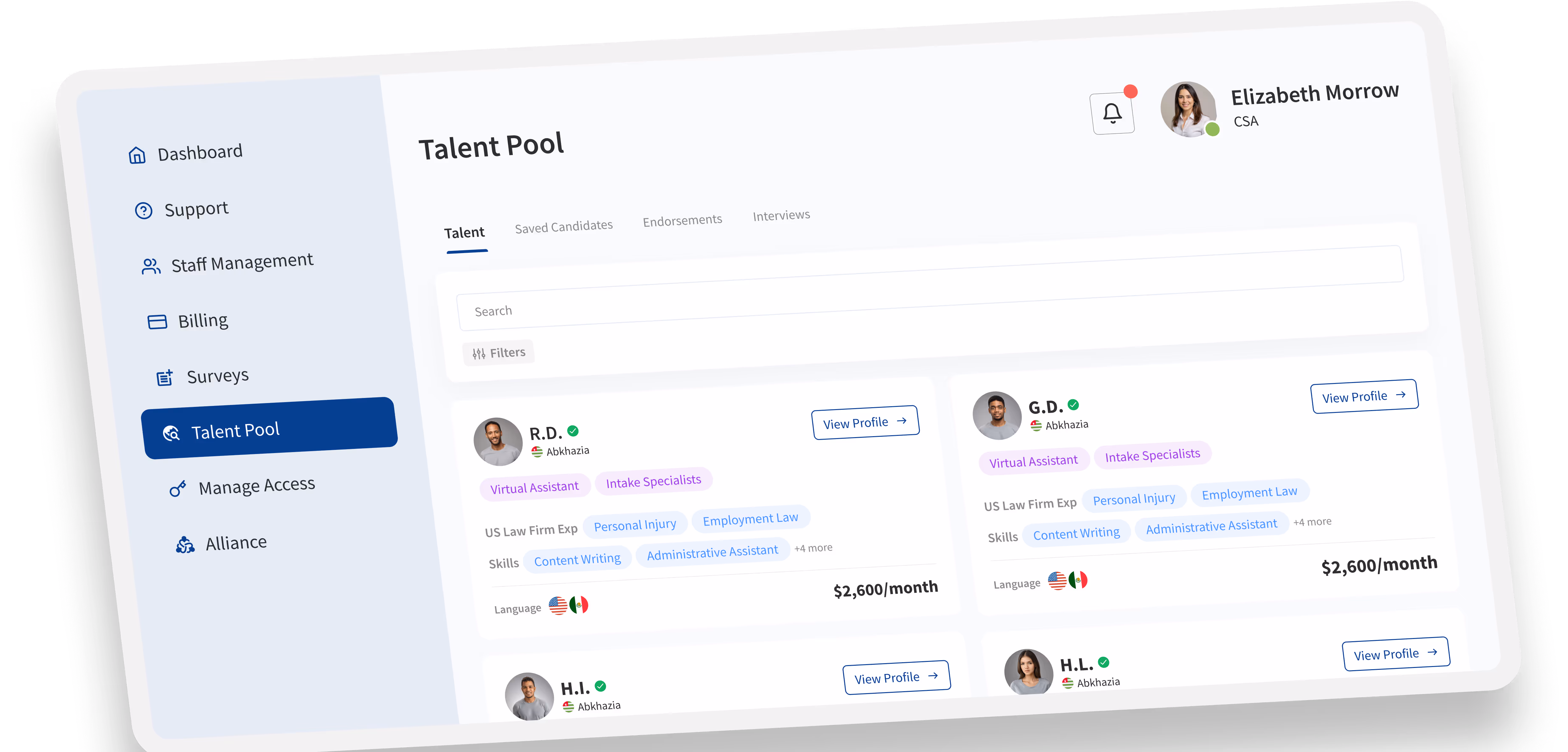 Talent Pool