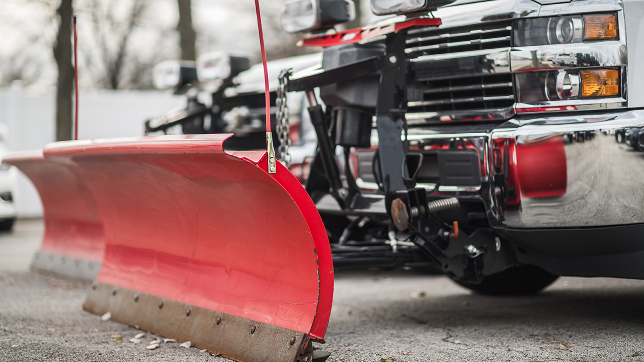 Snow removal for commercial properties near Evansville