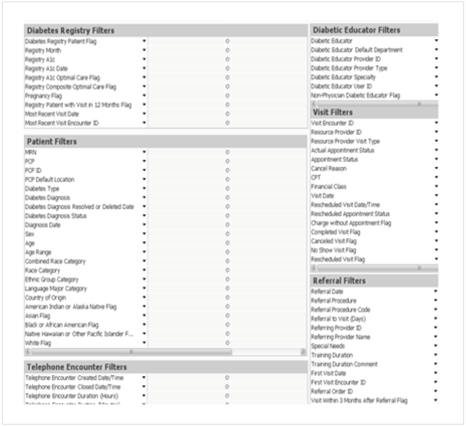 diabetes-program-analytics-menu-filters