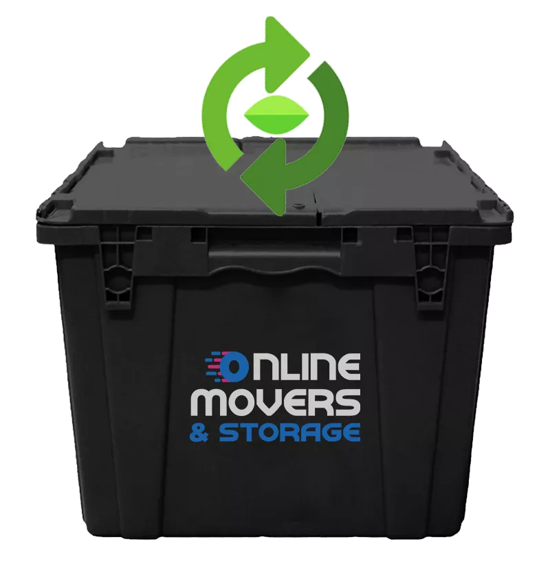Online Miami Movers crates