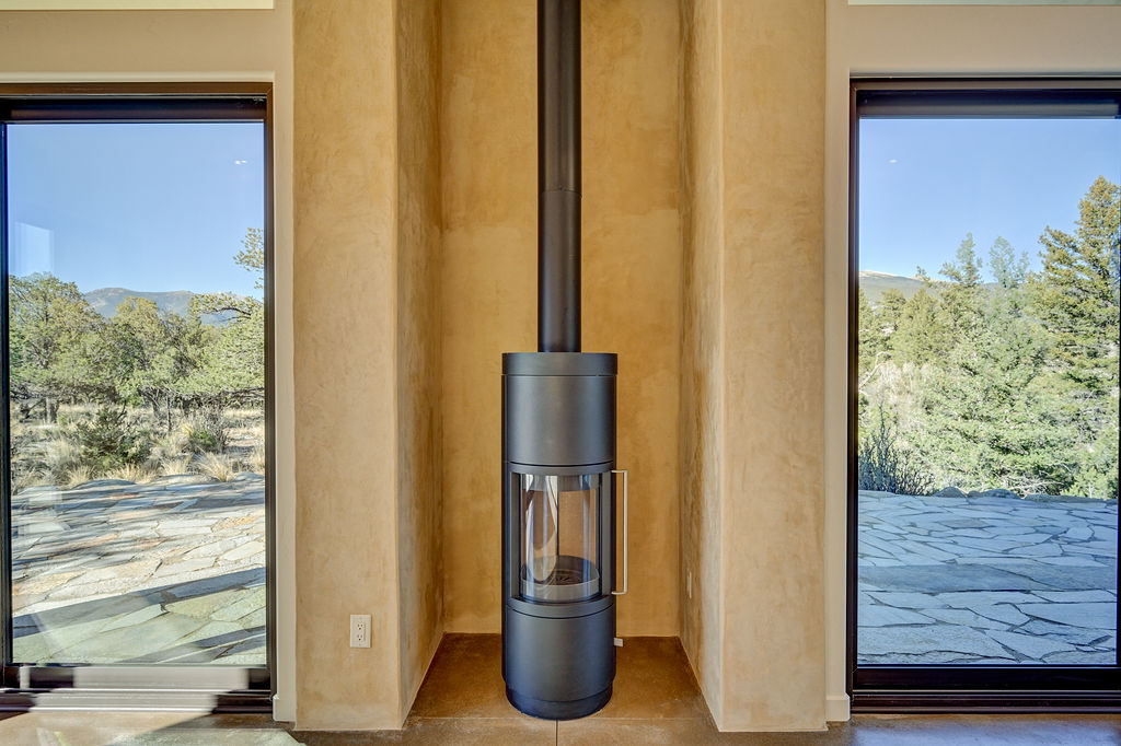 modern woodstove