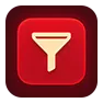 Funnel Optimization Icon - Growth Webflow Template