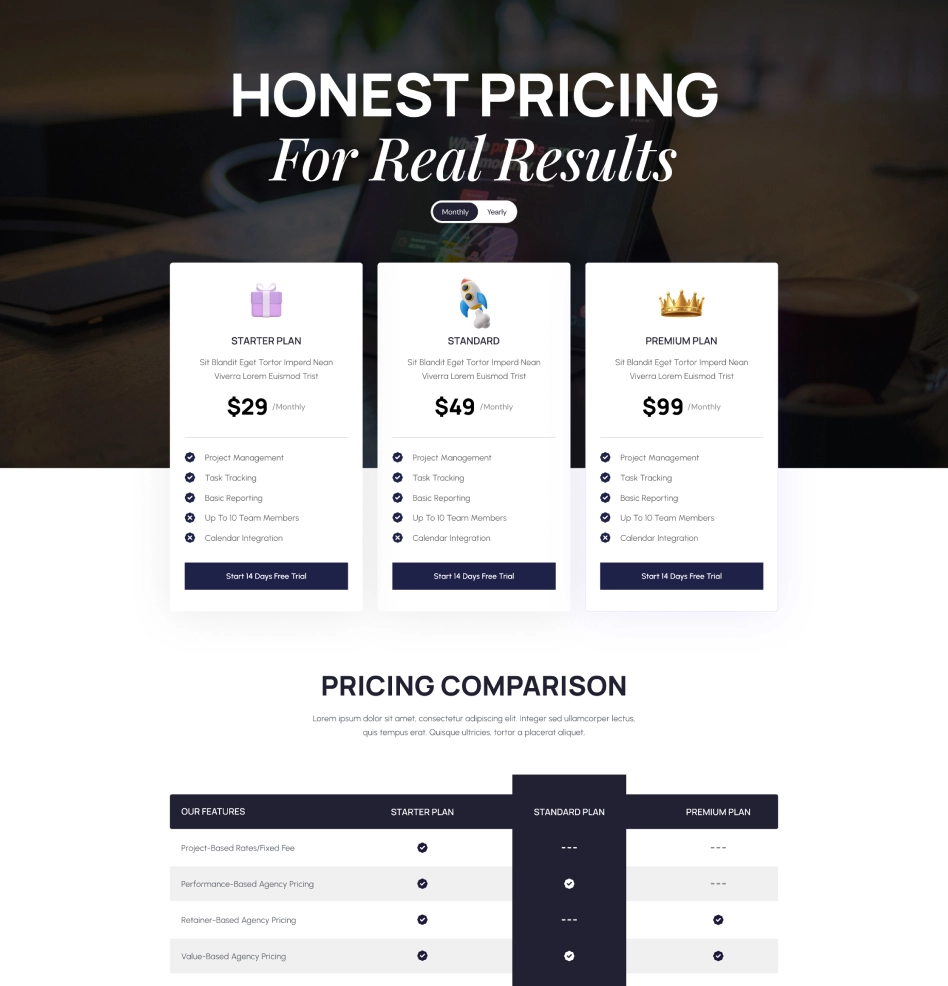 Pricing one