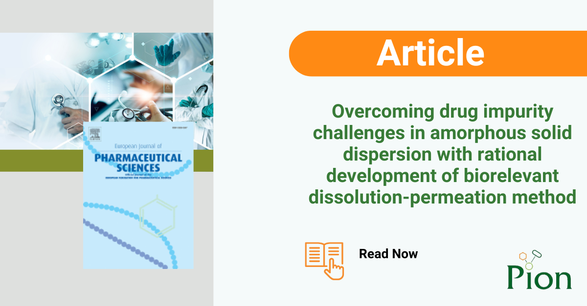 Overcoming drug impurity challenges in amorphous solid dispersion with rational development of biorelevant dissolution-permeation method