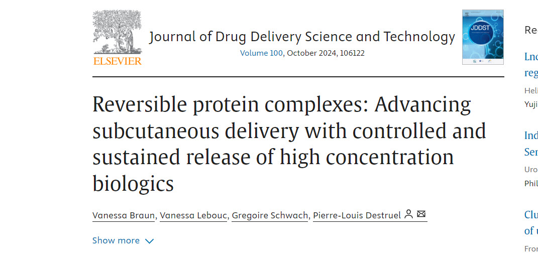 Subcutaneous Delivery of High Concentration Biologics