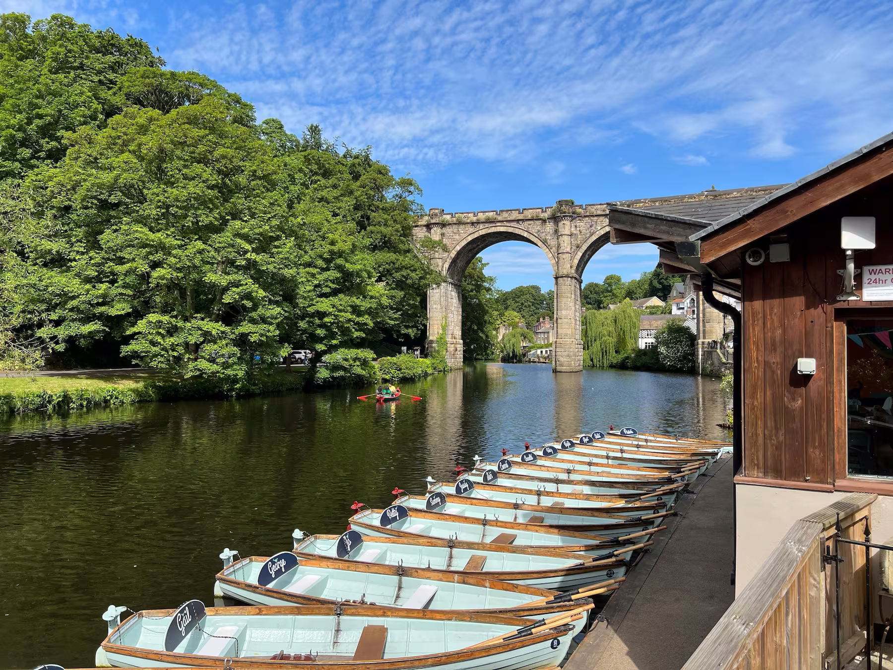 View of the Knaresborough Viaduct near Harrogate, reflecting the area’s timeless character and design inspiration for Roberts Renovations’ bespoke interiors in Yorkshire homes.