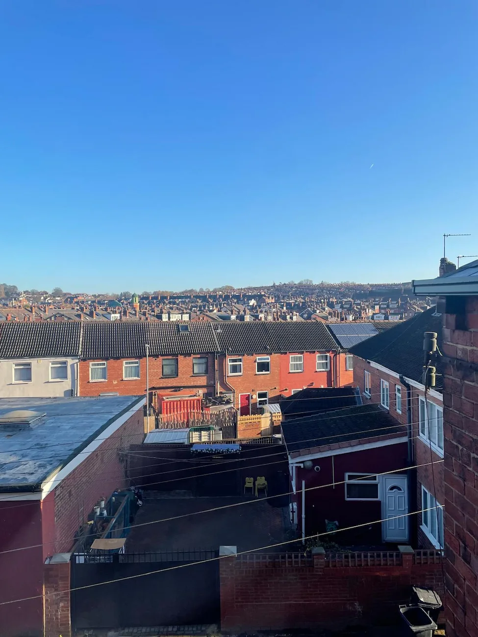 Typical residential housing across suburbs near Leeds, illustrating the type of family homes that attract long-term buy-to-let tenant demand.
