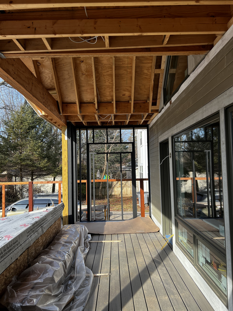 Deck and roof construction