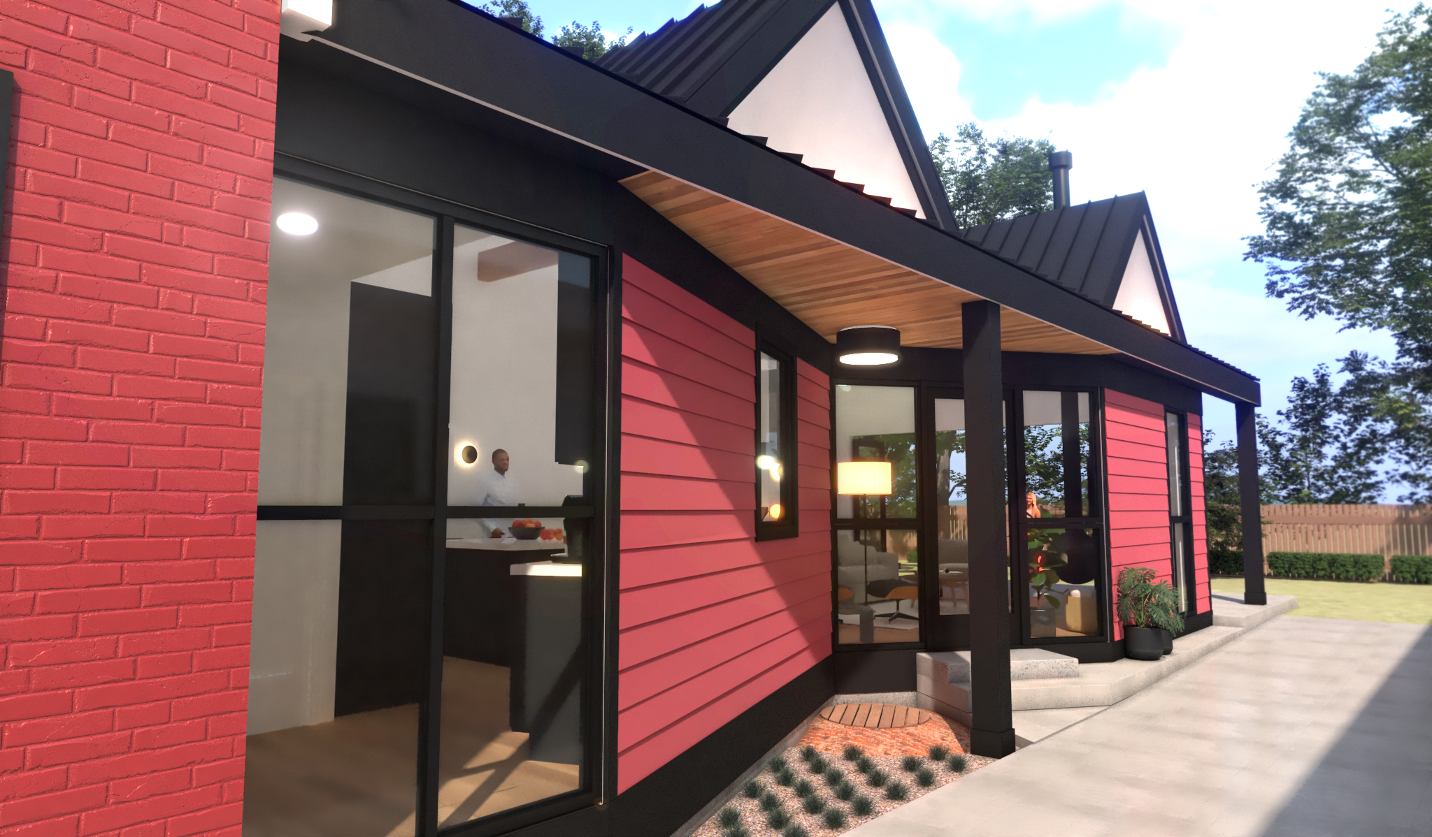 3D Render Exterior 1