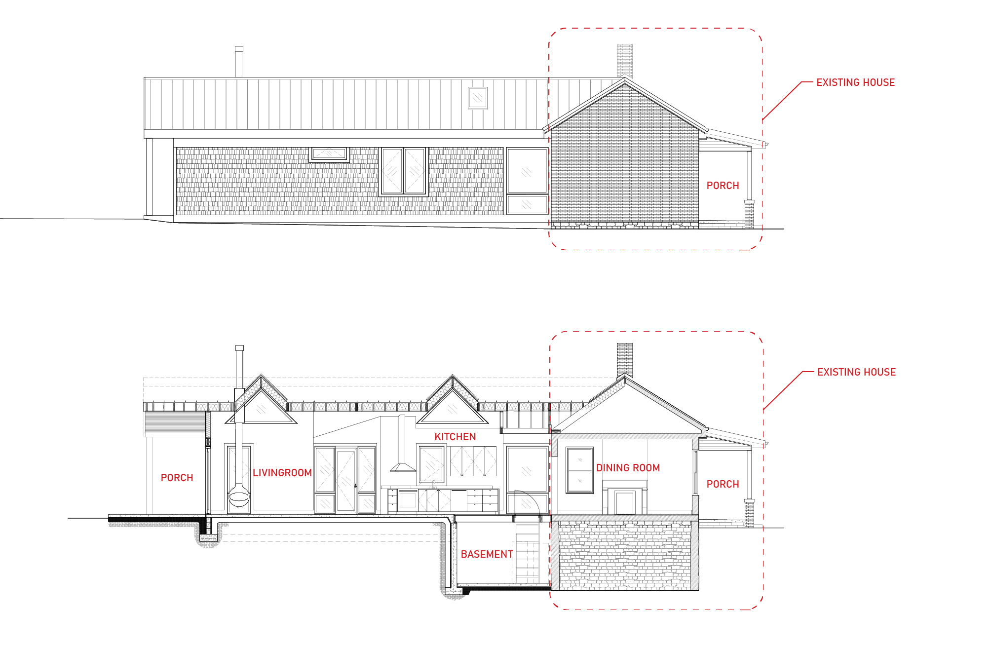 2D Section Elevation