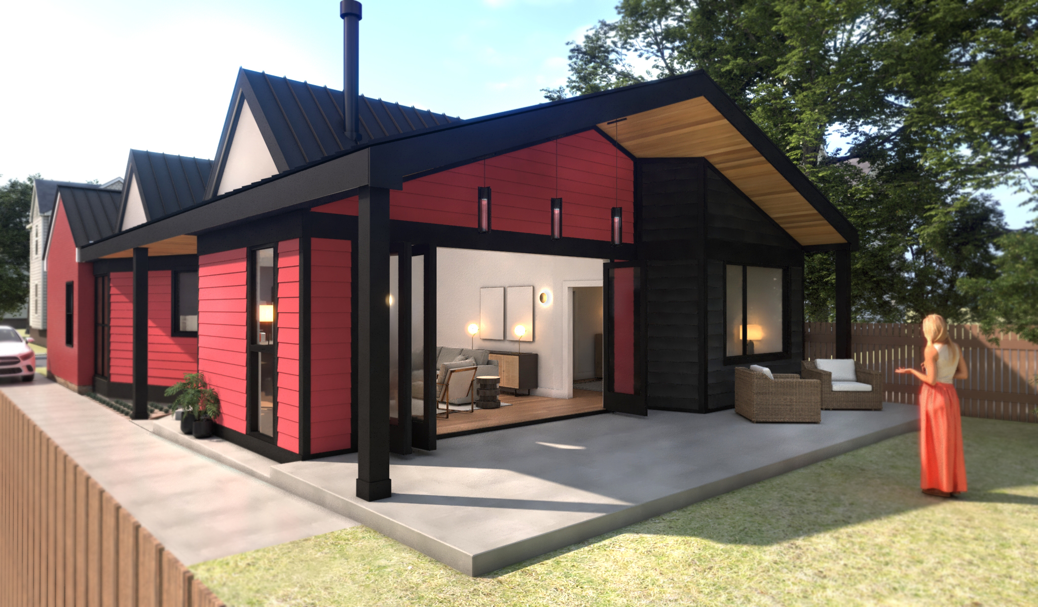3D Render Exterior 2