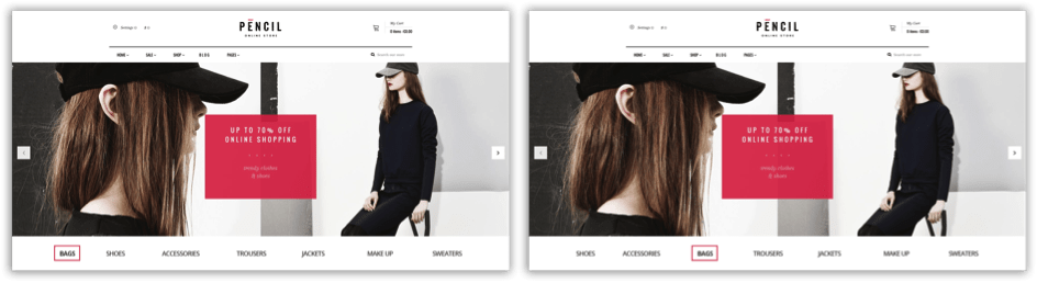 Menu Social Proof Kameleon