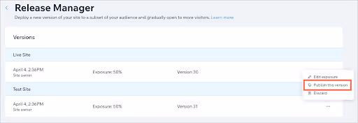 How to choose a number for your exposure percentage on A/B-testing campaign