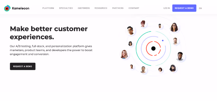 A/B testing and CRO tool for CX-centric organizations