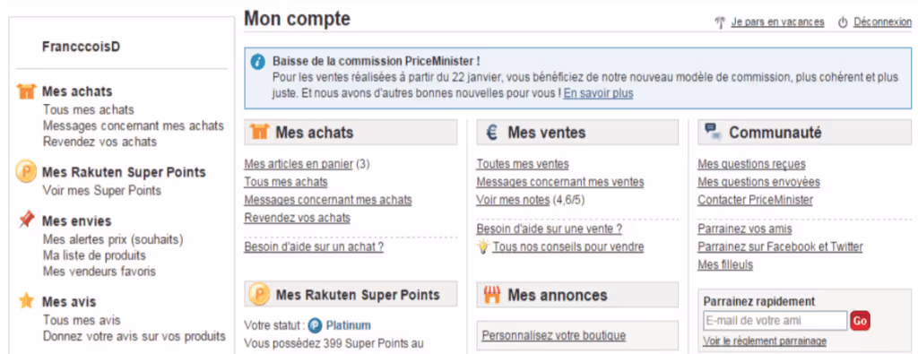 PriceMinister Rakuten personalized the experience of loyal customers