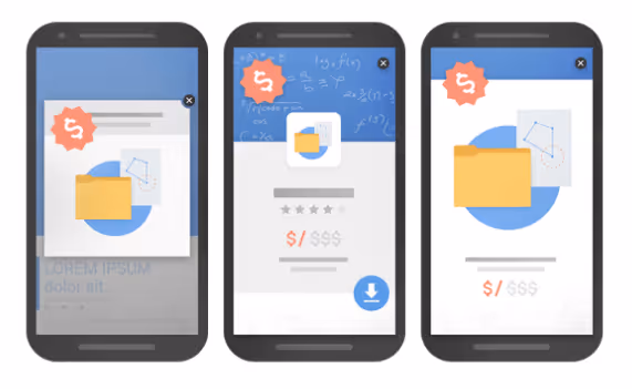 Comment créer une pop-in - Google
