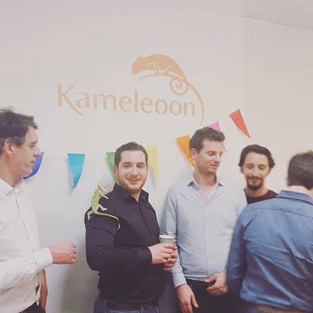 Dans les bureaux de Kameleoon
